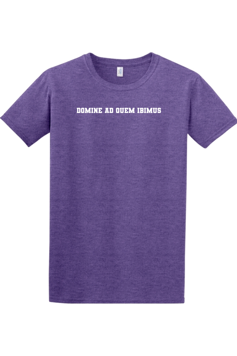 Domine Ad Quem Ibimus T-shirt - block text