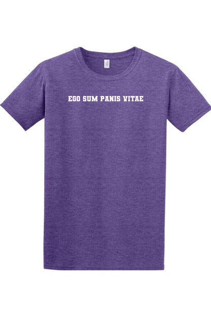 Ego Sum Panis Vitae T-shirt - block text