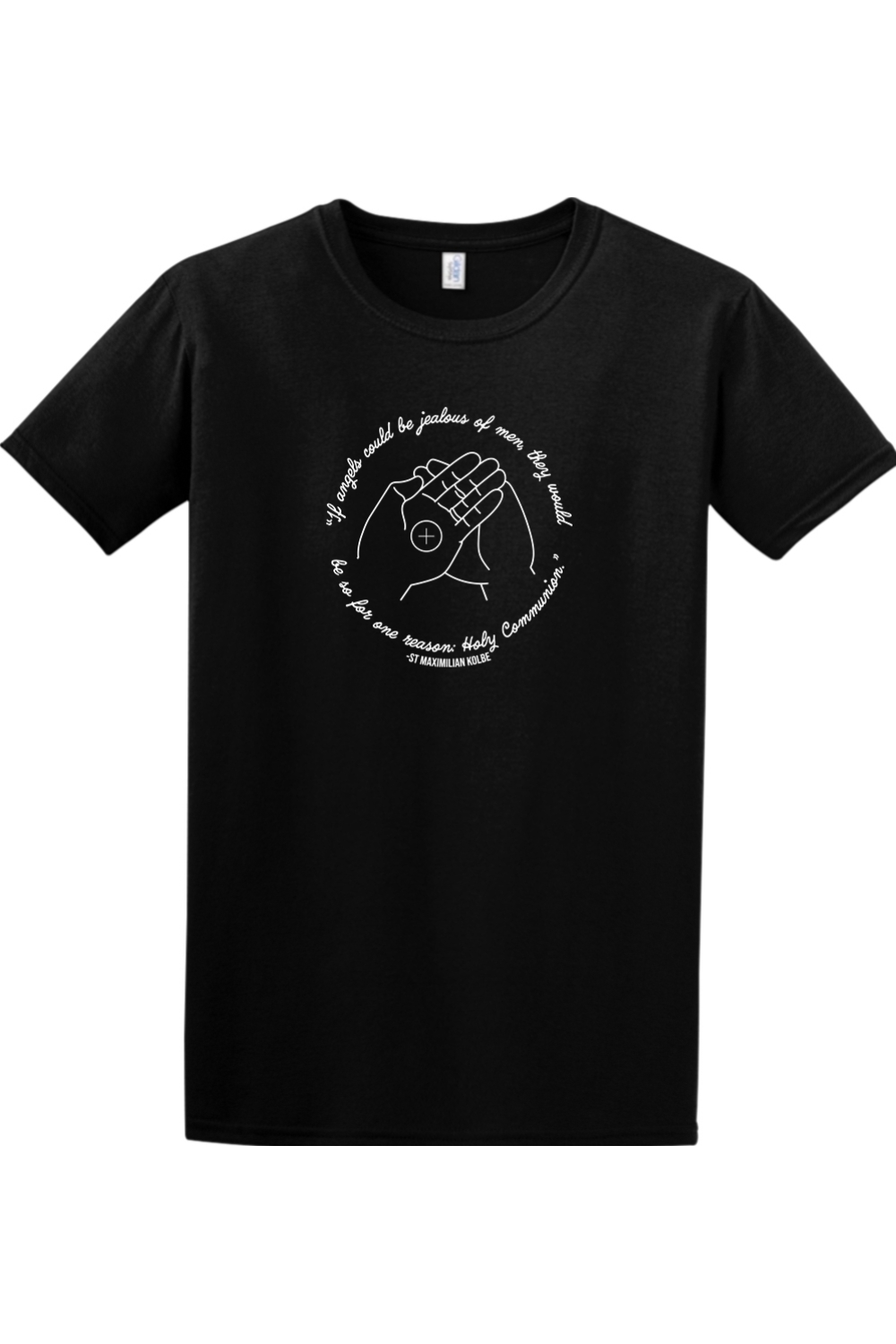 If Angels Could Be Jealous - St. Maximilian Kolbe T-Shirt