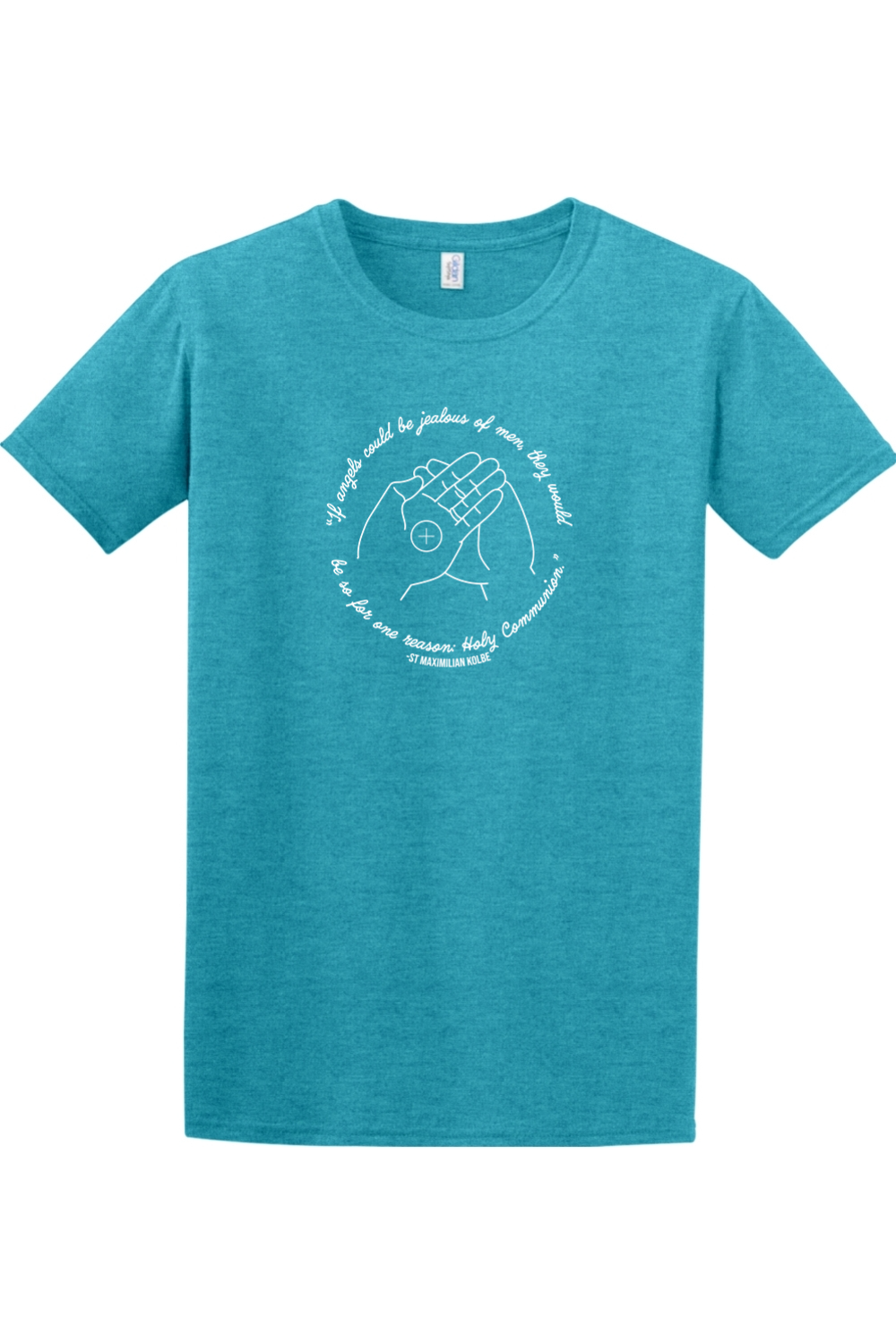 If Angels Could Be Jealous - St. Maximilian Kolbe T-Shirt