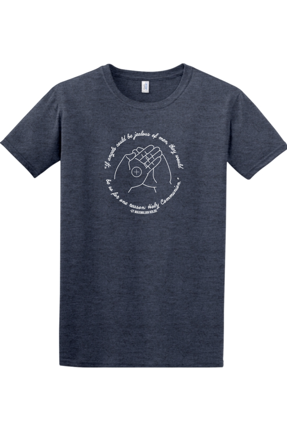 If Angels Could Be Jealous - St. Maximilian Kolbe T-Shirt