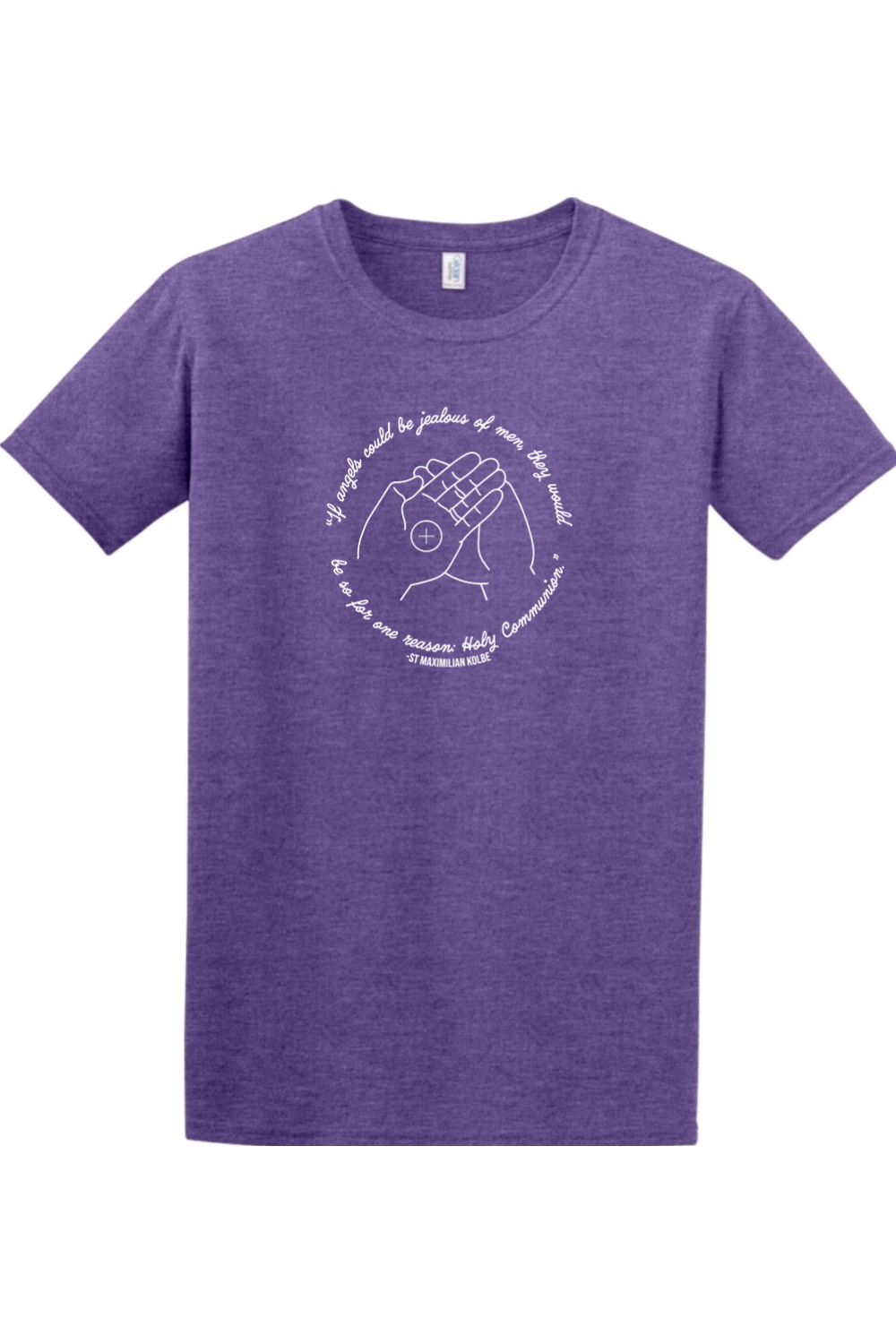 If Angels Could Be Jealous - St. Maximilian Kolbe T-Shirt