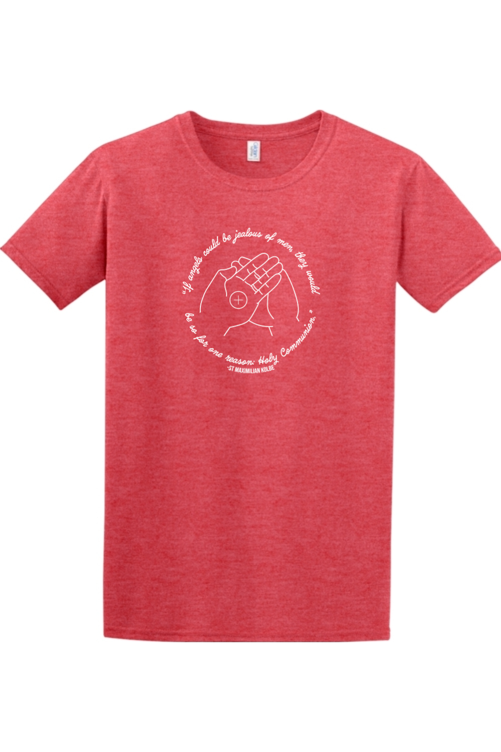 If Angels Could Be Jealous - St. Maximilian Kolbe T-Shirt