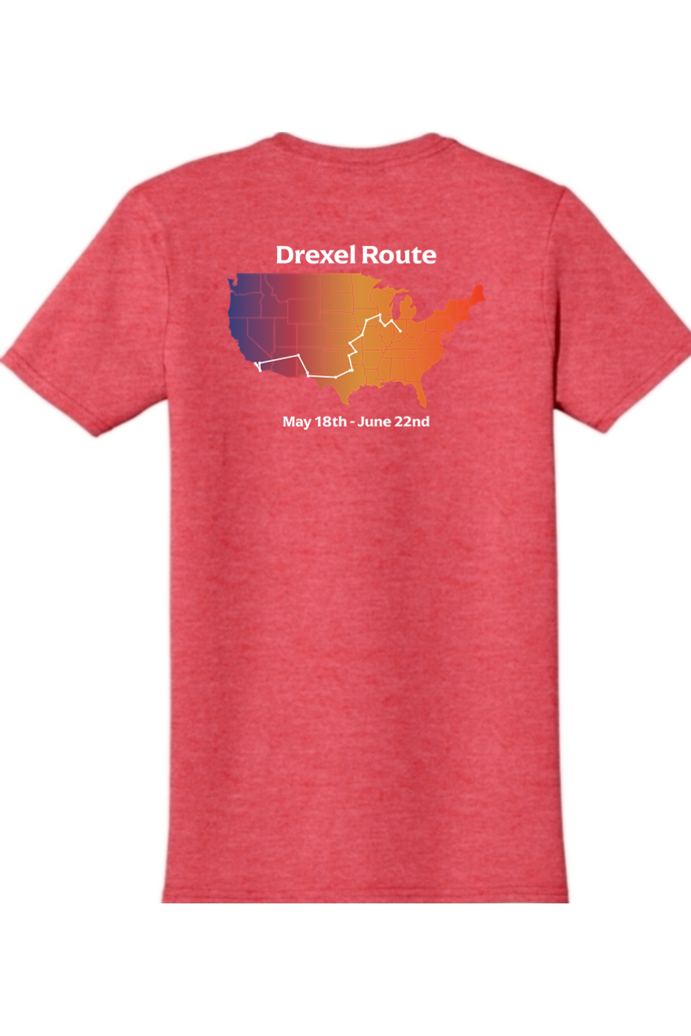 Pilgrimage T-shirt- Drexel Route