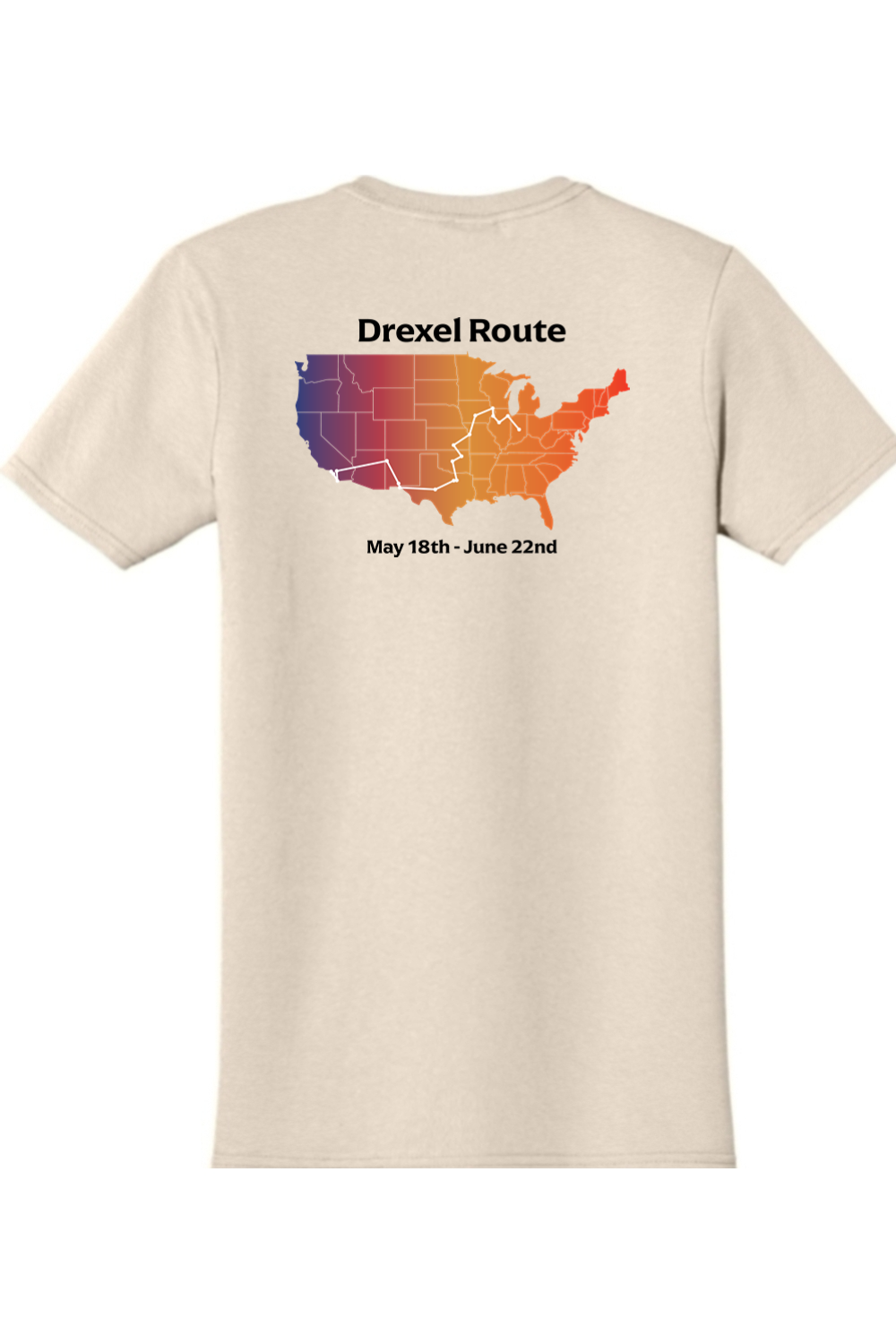 Pilgrimage T-shirt- Drexel Route