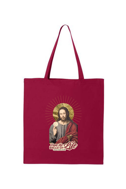 I am the Bread of Life Jesus - John 6:48 Tote Bag