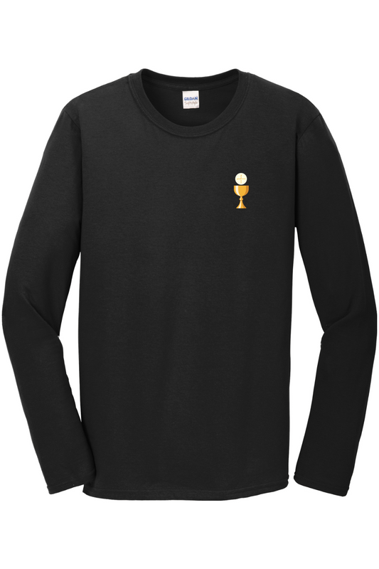 Host and Chalice Icon Long Sleeve T-shirt