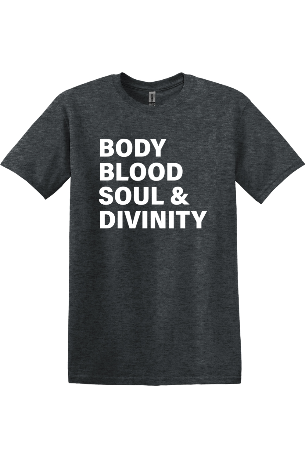 Body Blood Soul & Divinity T-shirt - english