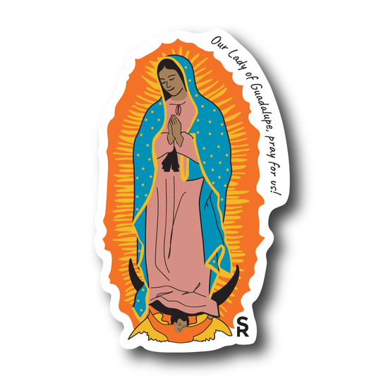 Our Lady of Guadalupe Sticker 10-pack