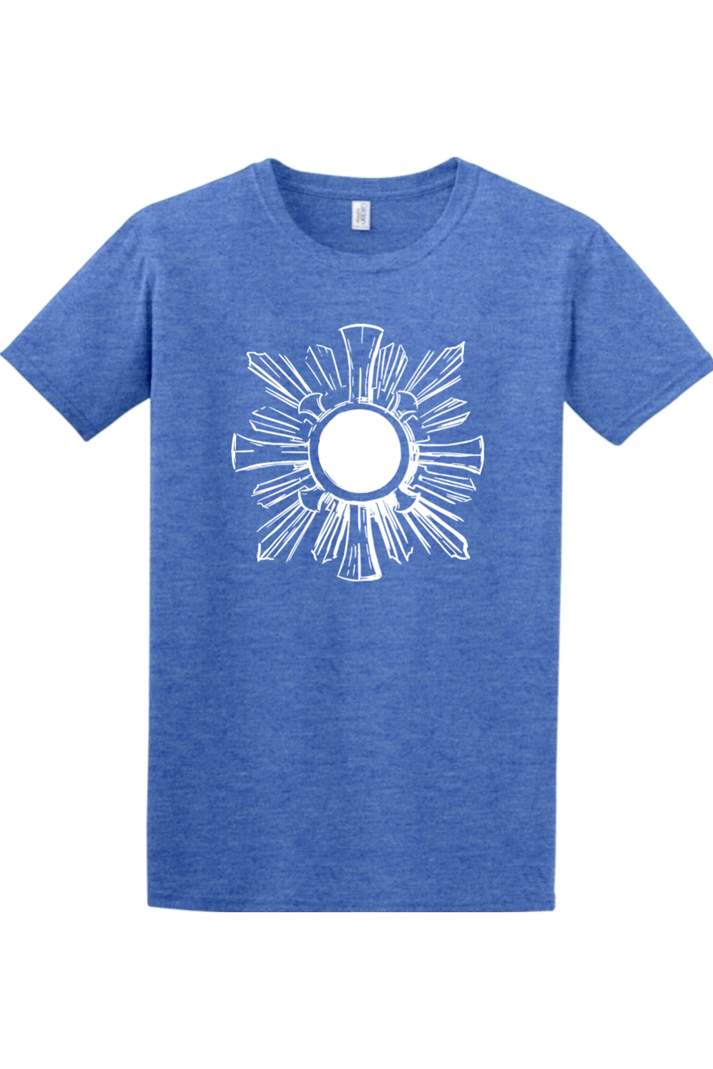 White Monstrance T shirt espanol Eucharistic Revival
