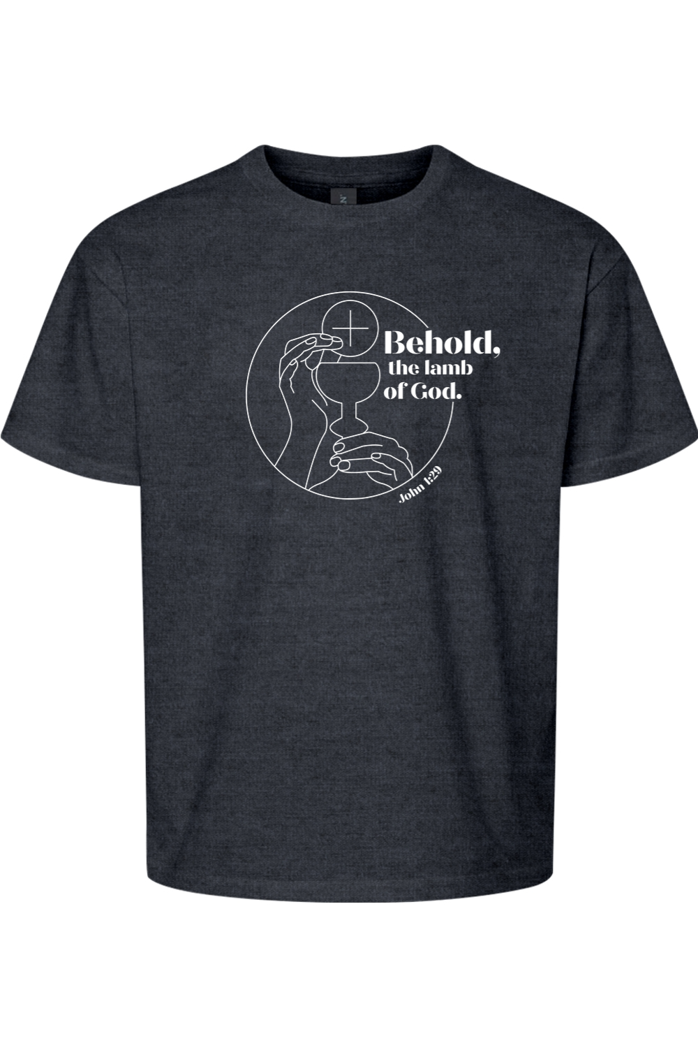 Behold the Lamb of God - John 1:29 T-shirt - youth