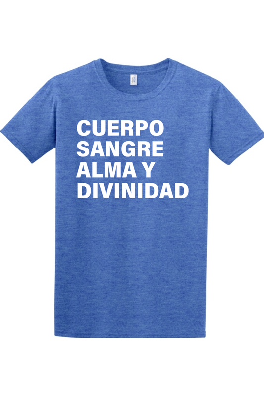 Body Blood Soul & Divinity T-shirt - español