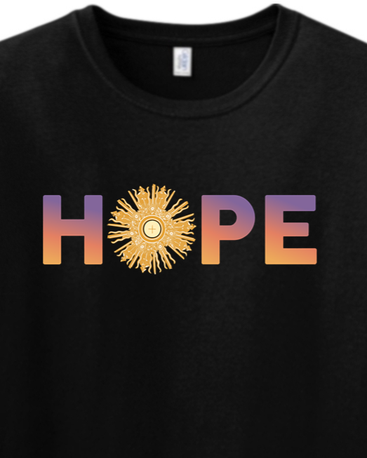 Hope Monstrance Adult T-Shirt