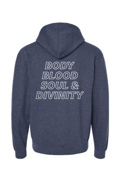 Body, Blood, Soul, & Divinity Hoodie Sweatshirt