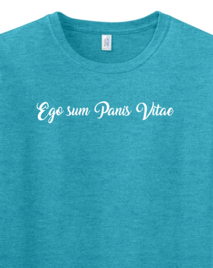 Ego Sum Panis Vitae T-shirt - script