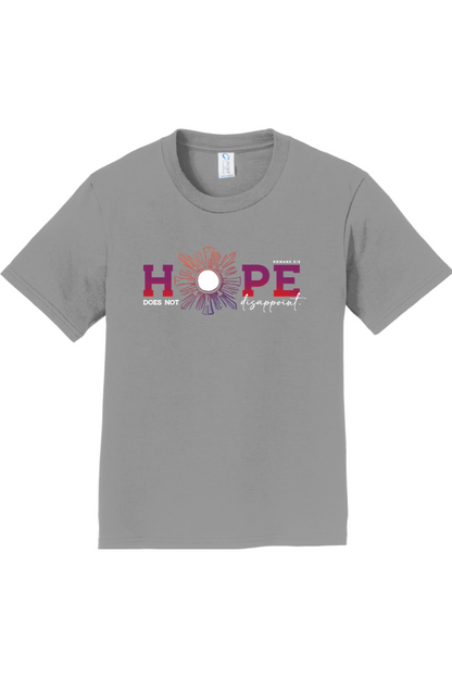 Hope Does Not Disappoint Youth T-Shirt