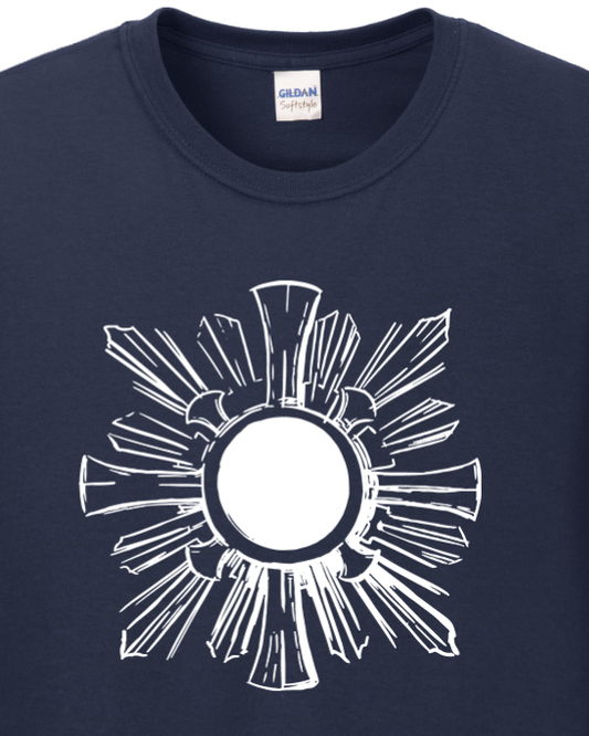 Revival White Monstrance Long Sleeve T-Shirt - english