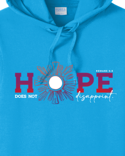 Hope Does Not Disappoint Hoodie Sweatshirt