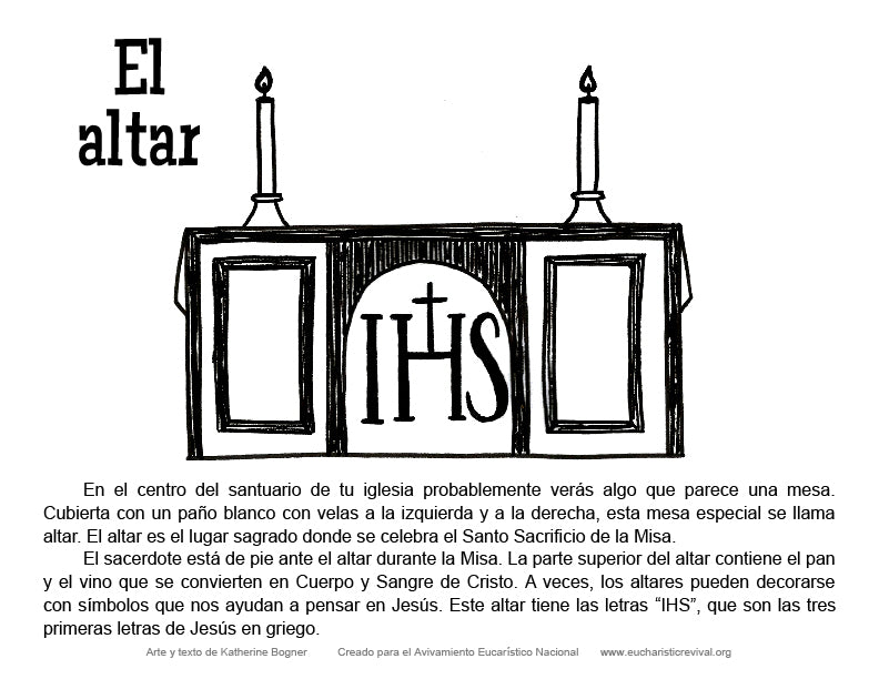 Looking for Jesus – Table: Children’s Coloring Page (Spanish)- Digital Download