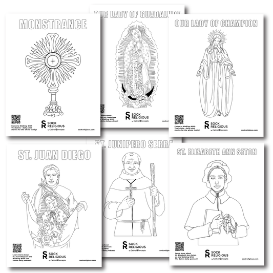 Revival Patrons Coloring Pages - FREE Digital Download