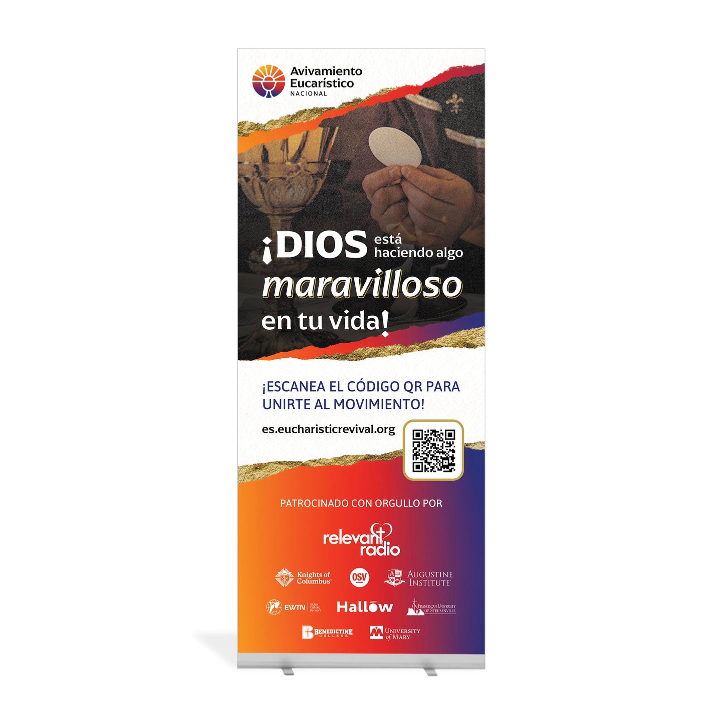 Roll up/Retractable Banner (Digital) - Español