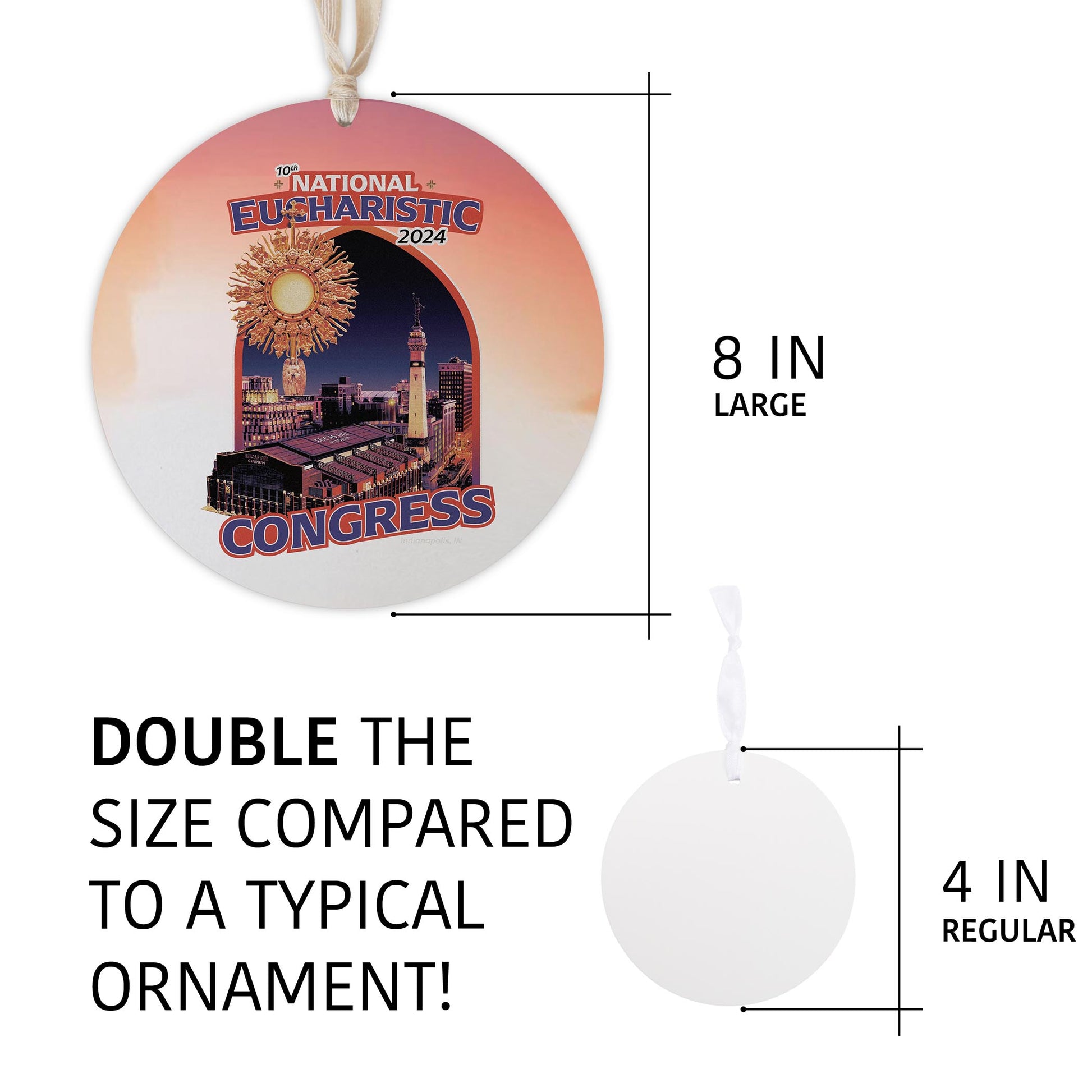 Nechistoricornament 8" Hanging Sign-5