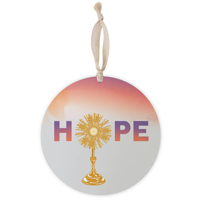 HOPE Monstrance 8" Hanging Sign-0