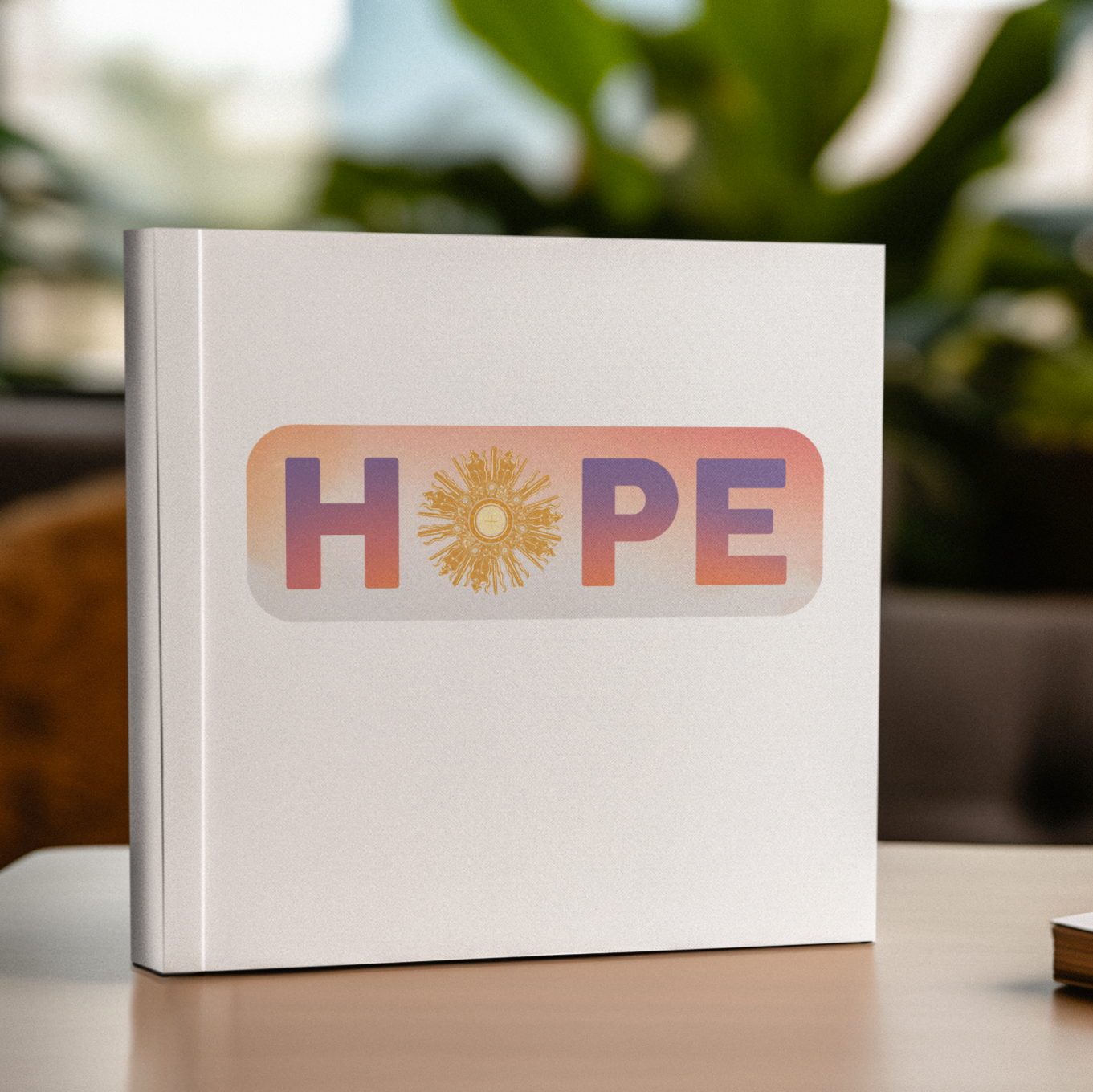 Hope Monstrance Sticker (10-Pack)