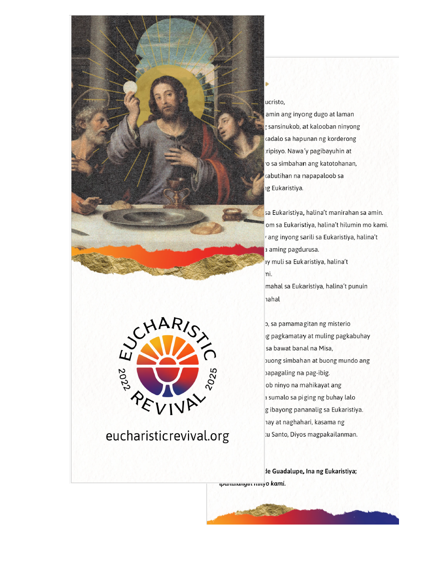 Prayer Card (Digital) - Filipino